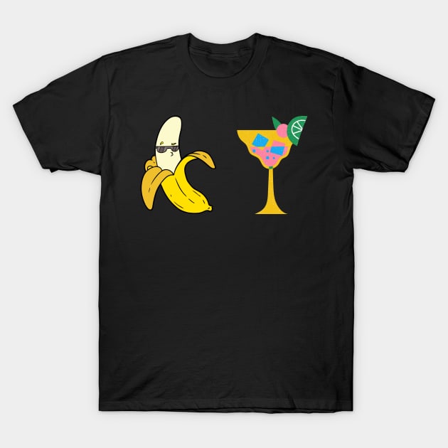 Banana Daiquiri T-Shirt by D's Tee's